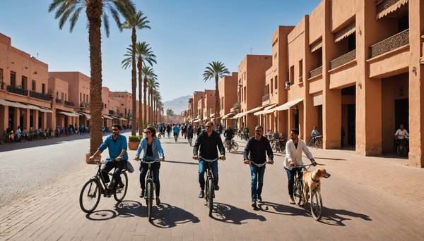 Le quartier de l'agdal et semlalia, les choix préférés des expatriés qui louent à l'année à marrakech